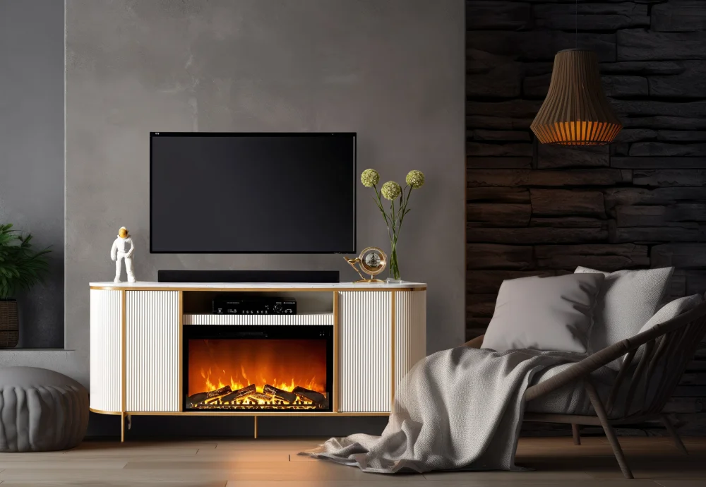 portable electric fireplace heater